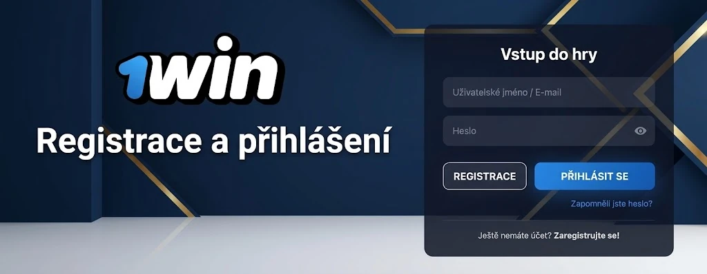 1win přihlášení a registrace – vstup do účtu